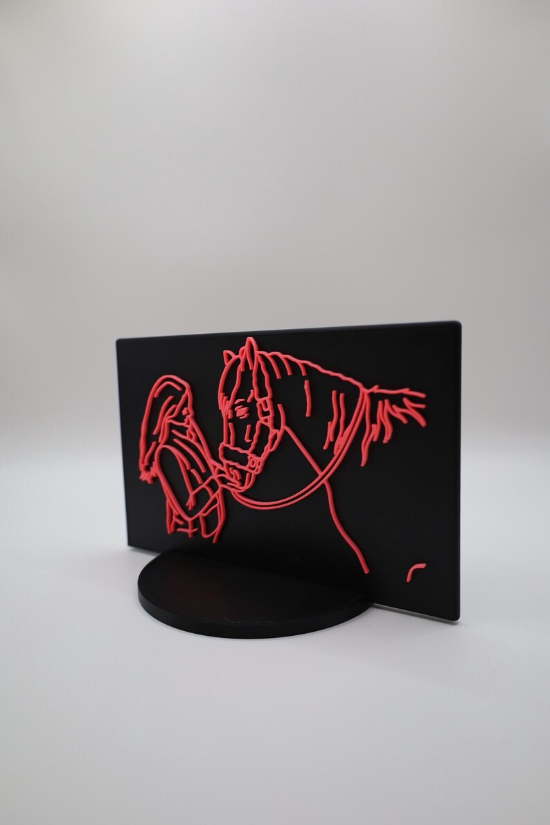 3D-Line Art Aufsteller deines Fotos 📸 – Bild 3